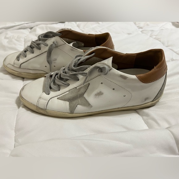 Golden Goose Superstar Bicolor Leather Low Top Sneakers EUC - Picture 5 of 6